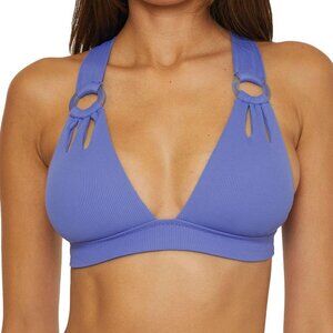 Becca Womens Modern Edge Rib Ring B Cornflower S